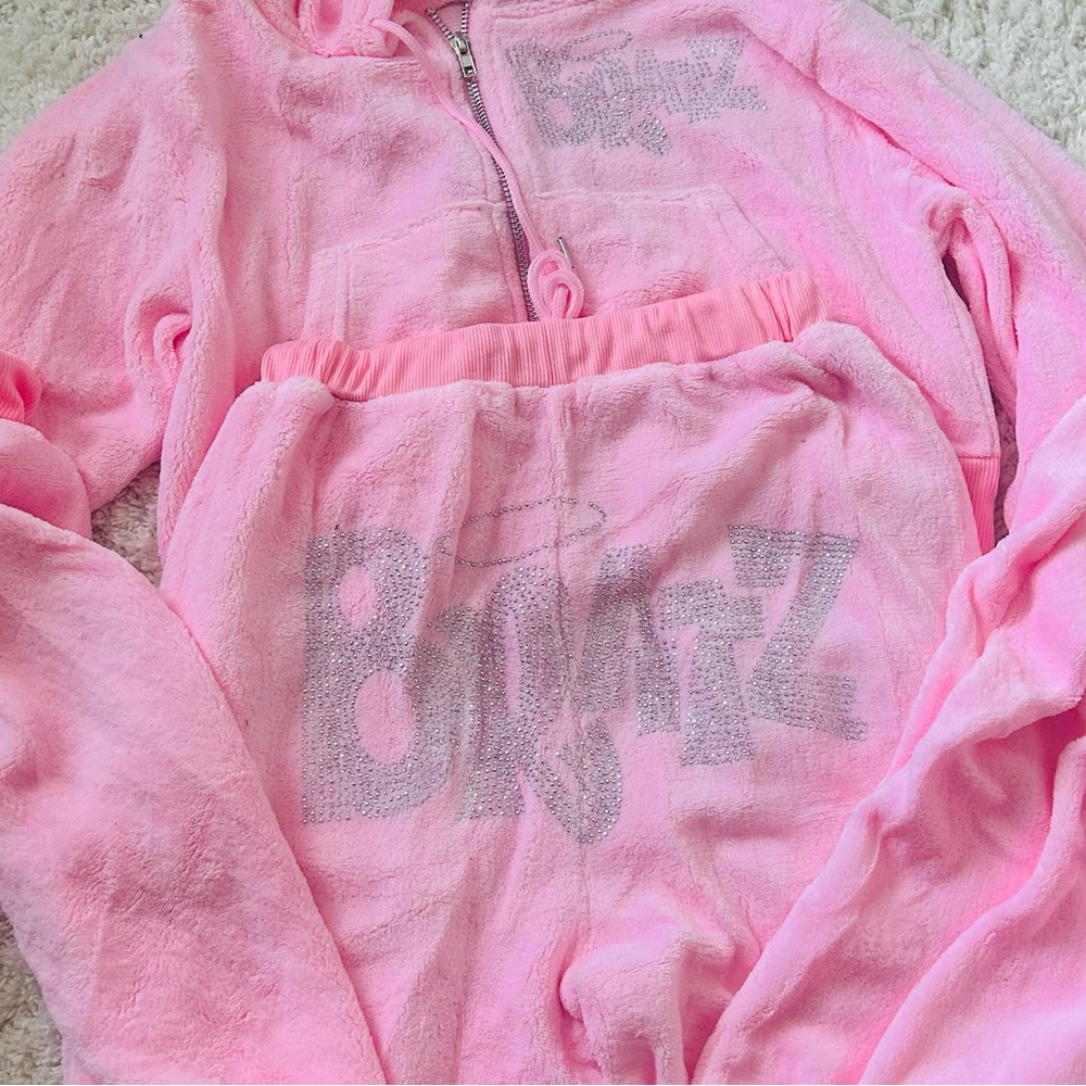 Bratz velour track suit women /junior small
